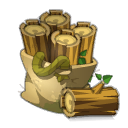 Saco de madera de fresno