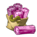 Saco de madera de carpe