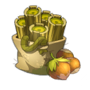 Saco de madera de avellano