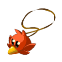 Amulette du Piou Rouge