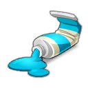 Peinture Bleue
