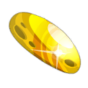 Galet rayonnant