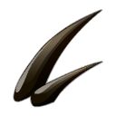 Moustache de muldo ebène