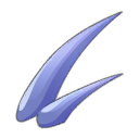 Moustache de muldo indigo