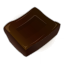 Carré de Chocolat Noir à 99 %