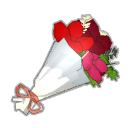 Bouquet de fleurs de blop reinette