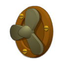 Bouclier à hélice