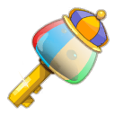 Clef de l'antre du Blop Multicolore