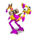 Dragodinde Dorée et Orchidée