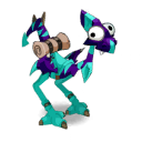 Dragodinde Indigo et Turquoise