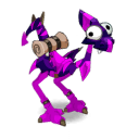 Dragodinde Indigo et Orchidée