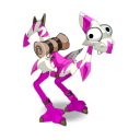 Dragodinde Ivoire et Orchidée