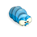 Larve Bleue